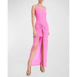 One33 Social 'Jerey' Pink Wrap Sleeveless Over Shirt Size 10